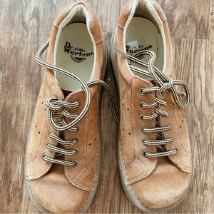 Dr Martens lace-up Oxford sneaker brown vintage size 8.5